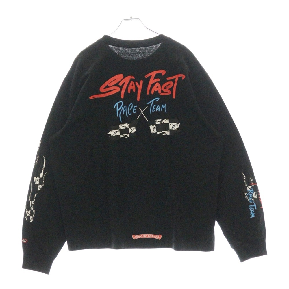 22SS×MATTY BOY PPO STAY FAST RACE TEAM LS Tee マッティボーイ ステイファストレースチーム ロングスリーブTシャツ 長袖カットソー ロンT ブラック Aランク