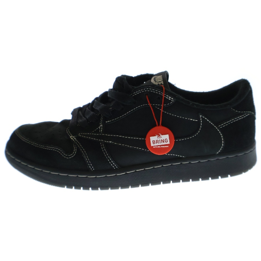 ナイキ ×TRAVIS SCOTT AIR JORDAN 1 LOW OG SP BLACK PHANTOM