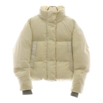 Junction Cropped Puffer ジャンクション クロップド パッファー ジャケット ホワイト 2620WW レディース Bランク