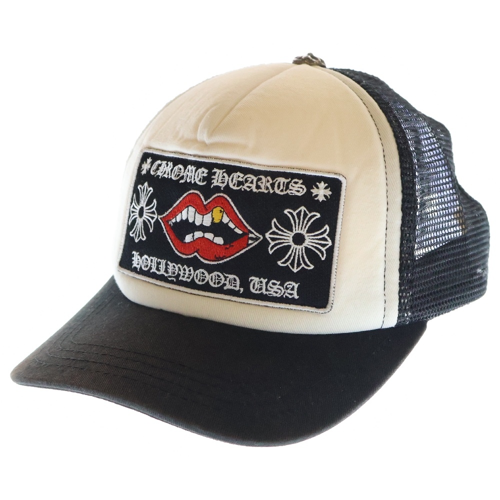 × MATTYBOY CHOMPER TRUCKER CAP マッティボーイ チョンパー トラッカーキャップ 帽子 ブラック/ホワイト Bランク