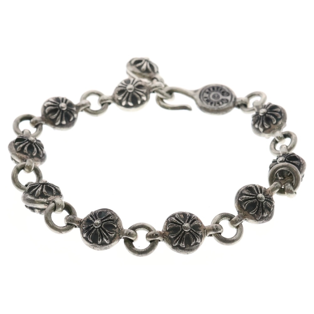NO2 BALL #2クロスボールブレスレット シルバー BCA176 Bランク