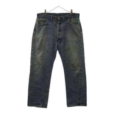 70S VINTAGE ヴィンテージ 501 66前期 ボタン裏6 ボタンフライデニムパンツ インディゴ Cランク