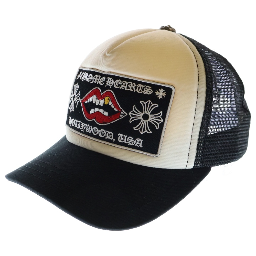 ×MATTYBOY CHOMPER TRUCKER CAP マッティボーイ チョンパー トラッカーキャップ ホワイト/ブラック Aランク
