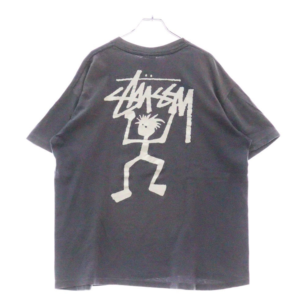 ステューシー 80s OLD STUSSY シャドーマン プリント Tシャツ 半袖 ステューシー 80s OLD STUSSY シャドーマン プリント Tシャツ 半袖