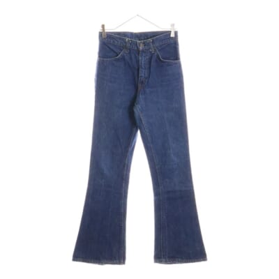 70S 646 42TALON ベルボトム デニムパンツ インディゴ Bランク