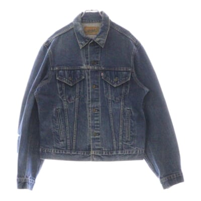 80S 71506-0216 デニム トラッカージャケット インディゴ Bランク