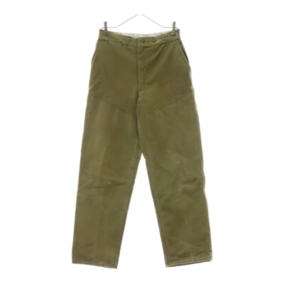 60-70S RED HEAD BONE-DRY ダックワークパンツ カーキ Bランク