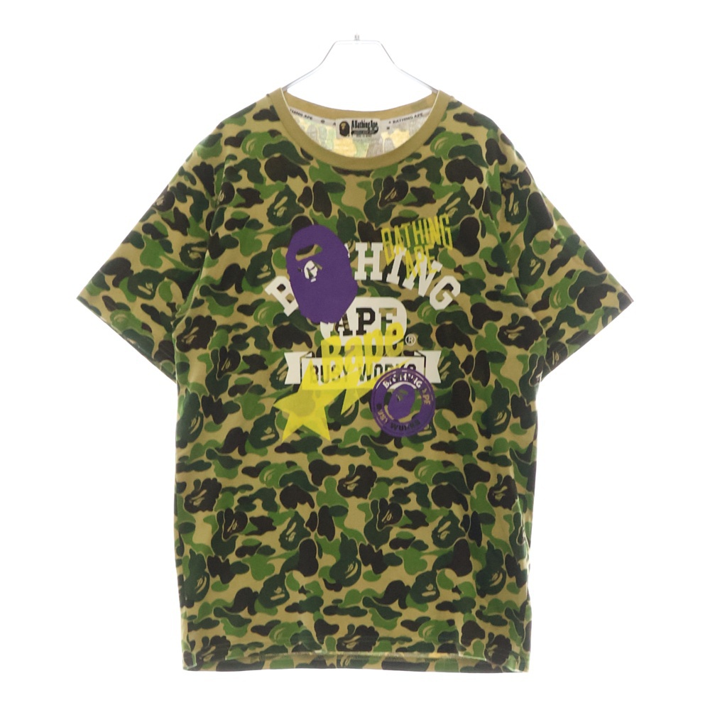 A BATHING APE　カットソー　マルチカモ A Bathing Ape マルチカモ 長袖カットソー XL トップス