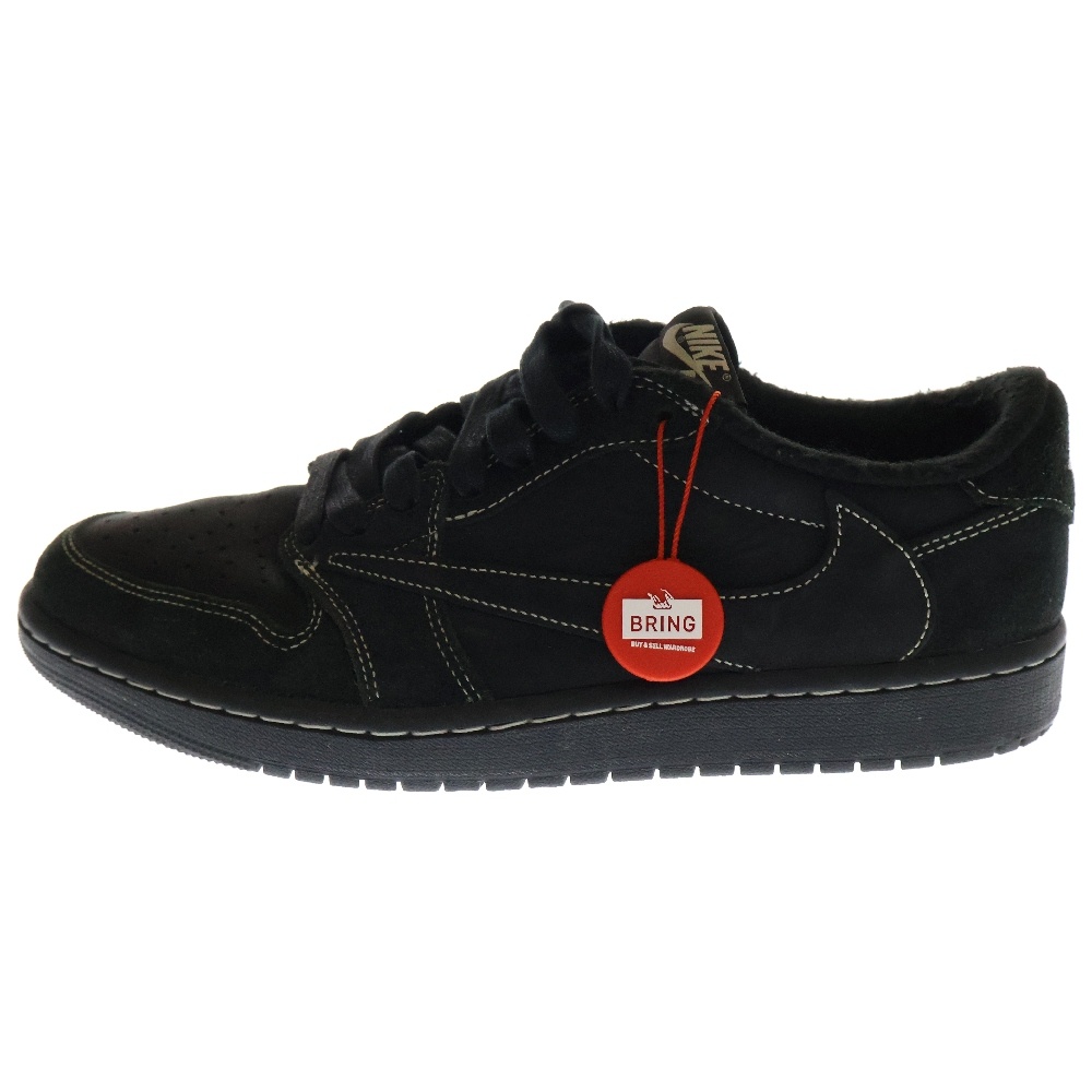 ナイキ ×TRAVIS SCOTT AIR JORDAN 1 LOW OG SP BLACK PHANTOM 