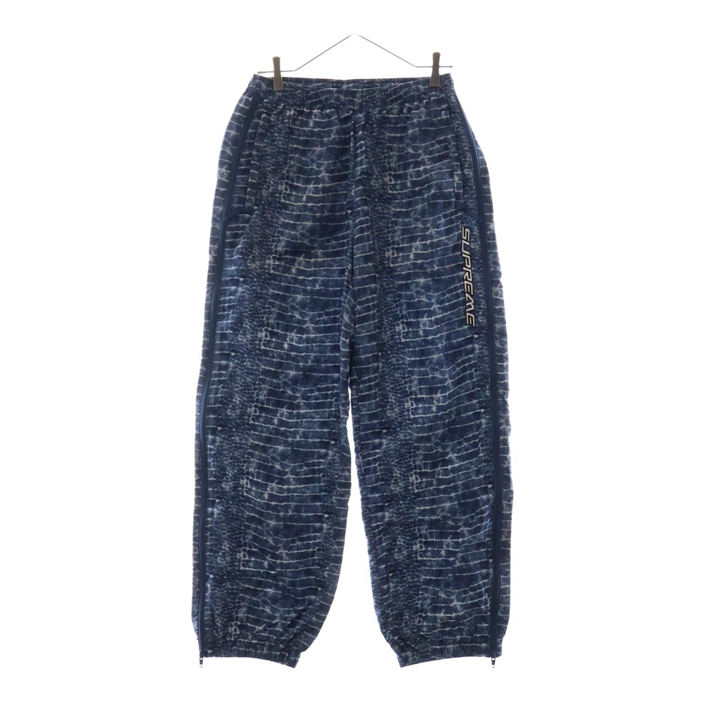 24SS Warm Up Pant ロゴ ウォームアップ ロングパンツ ブルー Sランク