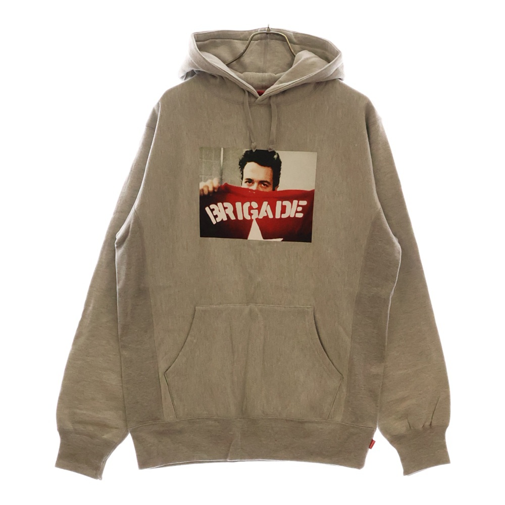 10AW Clash Bridge Hoodie Joe Strummer クラッシュブリッジフーディー プルオーバースウェットパーカー ジョーストラマー グレー Sランク