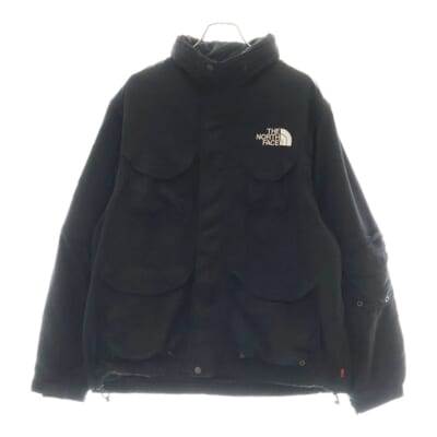 22SS×THE NORTH FACE Trekking Convertible Jacket 3Way ザノースフェイス トレッキングジャケット ナイロンジャケット ブラック NP02205I Bランク