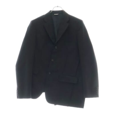 24AW Asymmetry Tailored Jacket アシンメトリーテーラードジャケット ブラック DN-J028 Aランク