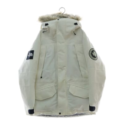 UNDYED ANTARCTICA PARKA GORE-TEX アンダイドアンタークティカ パーカー ゴアテックス ジップアップ ダウンジャケット ホワイト ND92239 Bランク