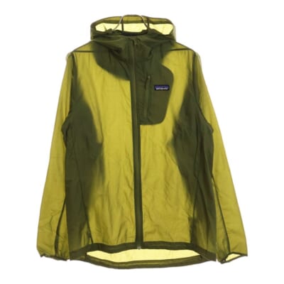22SS Houdini Jacket 24142SP22 ロゴ ナイロンジャケット グリーン Aランク
