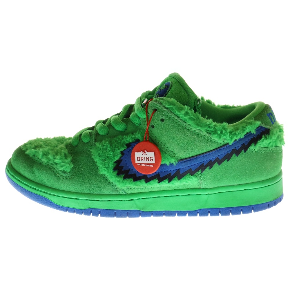 ナイキ ×Grateful Dead SB DUNK LOW Green Bear CJ5378-300 グレイト 