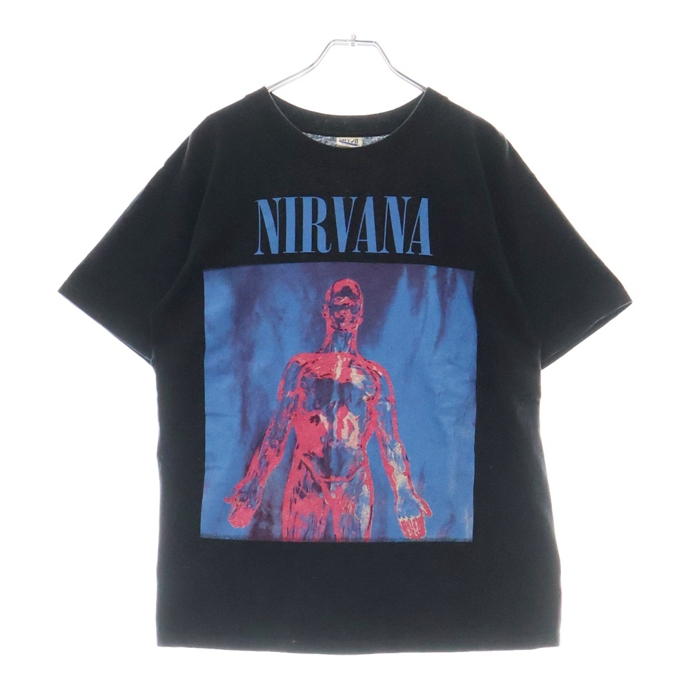 M*i様 NIRVANA SLIVER Anvil バンドTシャツ ブラック ニ ヴィンテージ 00s VINTAGE NIRVANA SLIVER TEE anvilタグ ニルヴァーナ