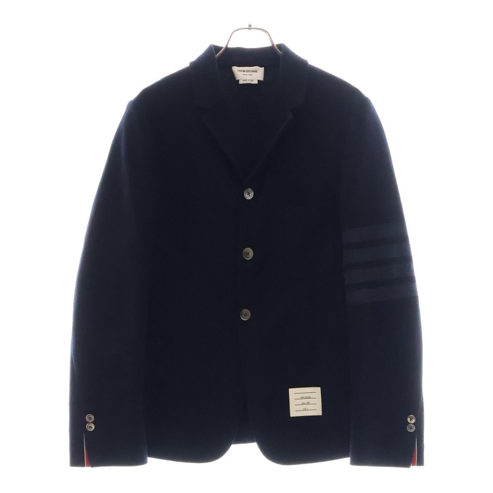 sacai 24ss ストライプ テーラードジャケット ネイビー サイズ1 sacai