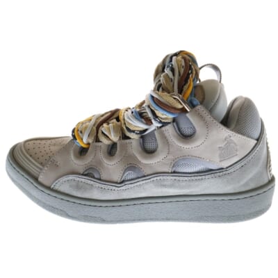 Curb Sneakers カーブスニーカー ローカットシューズ グレー FM-FKRK11-DRAL-H22 Aランク