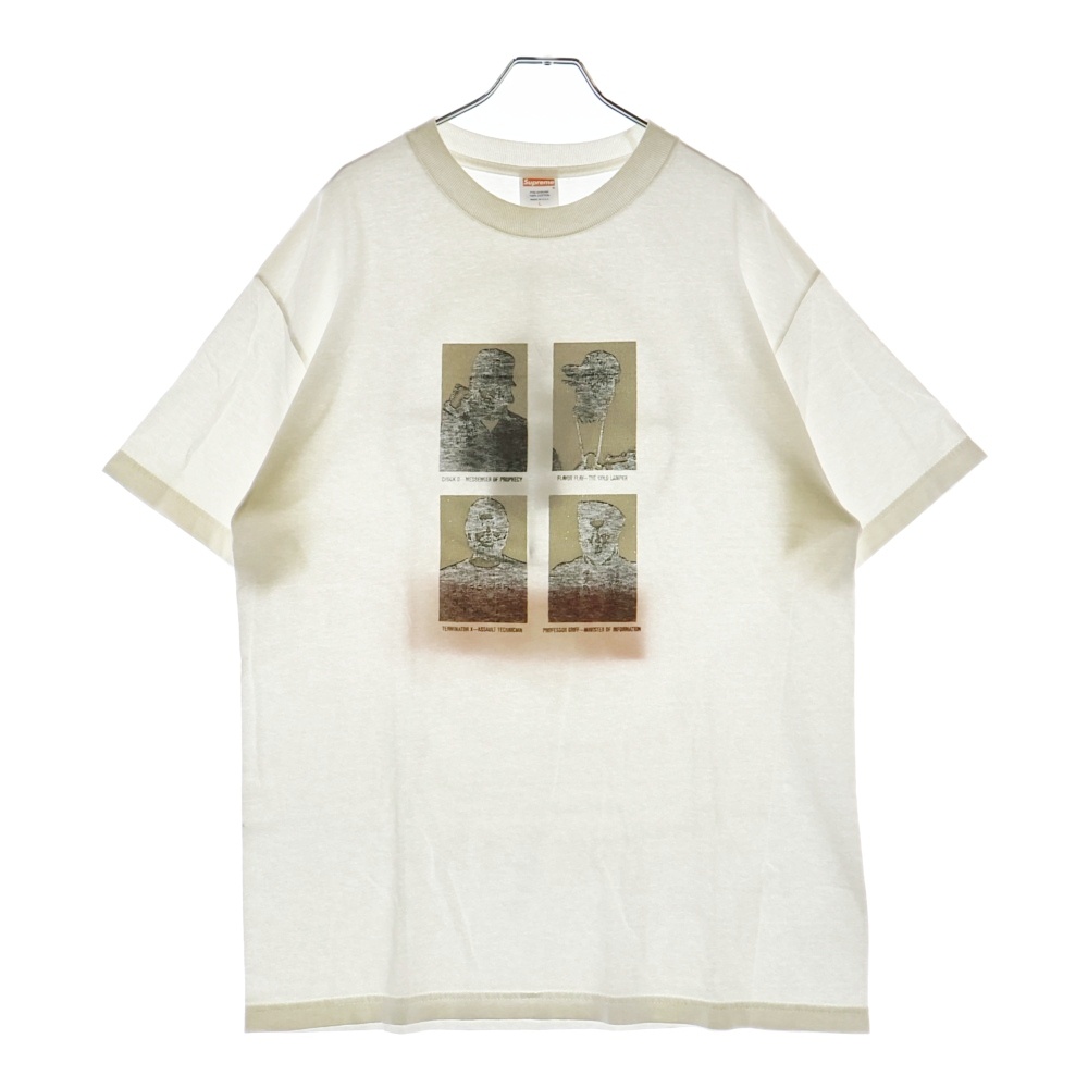 06SS Public Enemy Mugshots Tee パブリックエネミー 半袖Tシャツ ホワイト Bランク