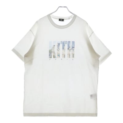 21SS Paris Landmark T-Shirt パリ ランドマーク 半袖Tシャツ ホワイト KH3775 Aランク