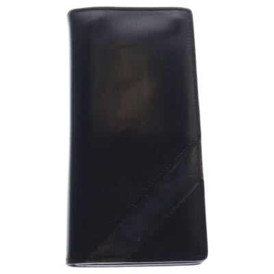 SANTAL レザーウォレット 長財布 ネイビー Bランク
