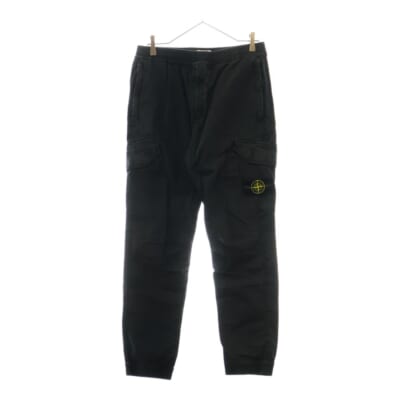 RE-T Logo Patch Cargo Pants ロゴワッペン ウォッシュド加工カーゴパンツ ネイビー 721531409 Aランク