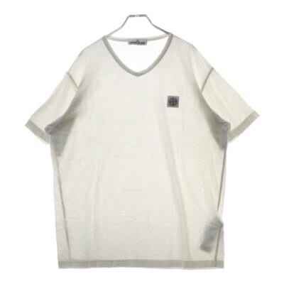V Neck T-Shirt Vネック半袖Tシャツ ホワイト 681522457 Bランク