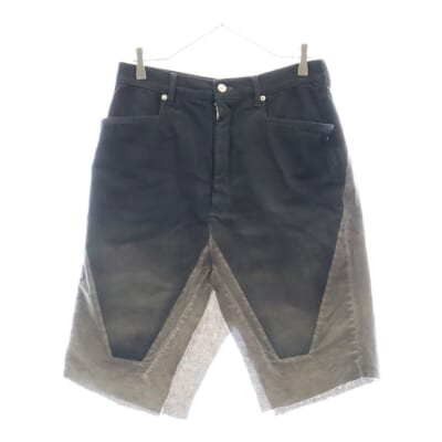 SLIVERD SKIRT デニムスカート ハーフパンツ ショーツ ブラックRR01C4303 Bランク