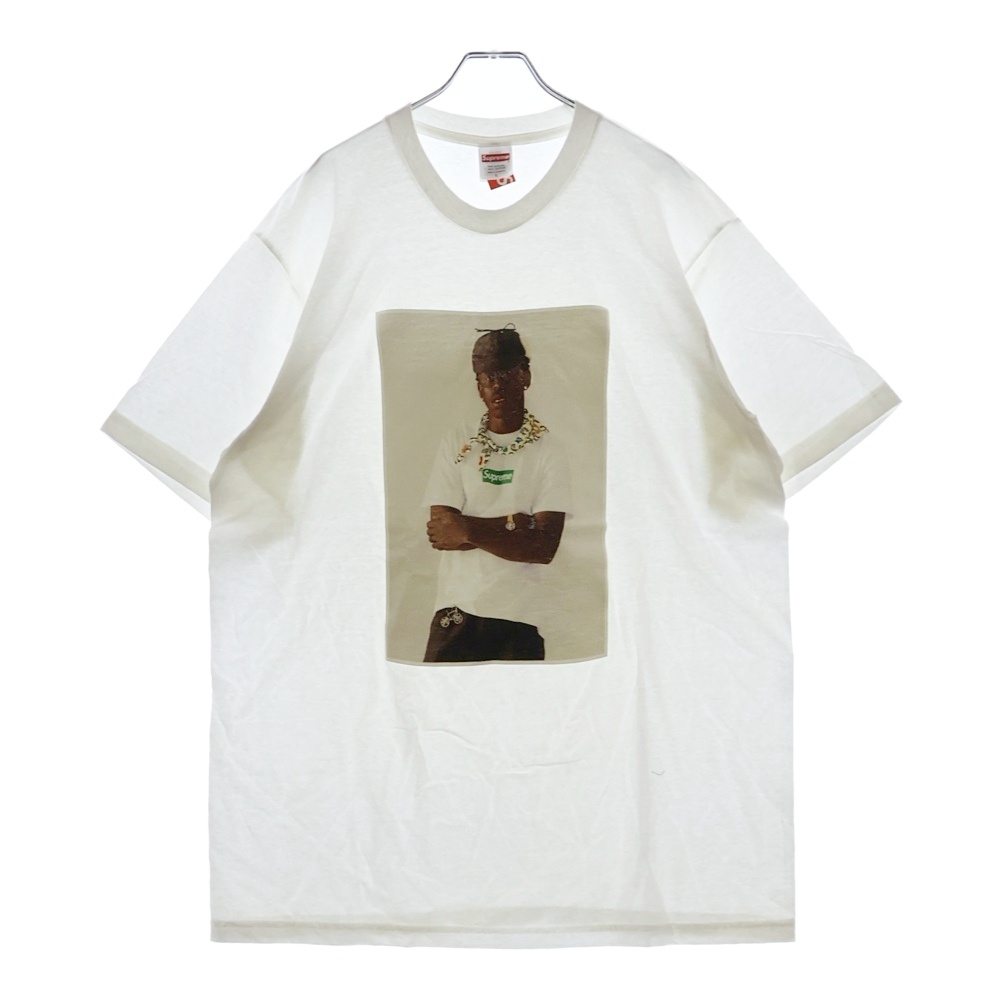 24AW Tyler The Creator Tee タイラーザクリエイター フォトプリント クルーネック 半袖Tシャツ カットソー ホワイト Sランク