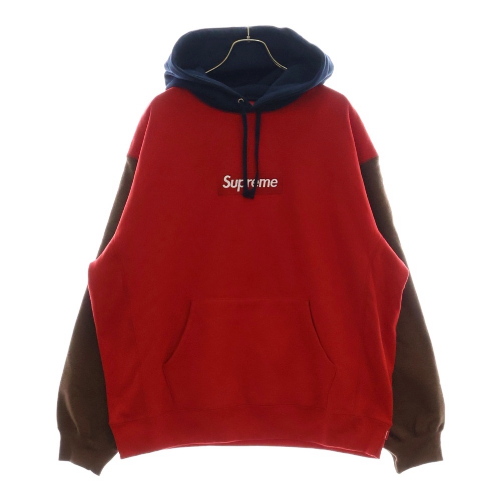 24AW Box Logo Hooded Sweatshirt Multi ボックスロゴ プルオーバースウェットパーカー フーディ マルチ Sランク