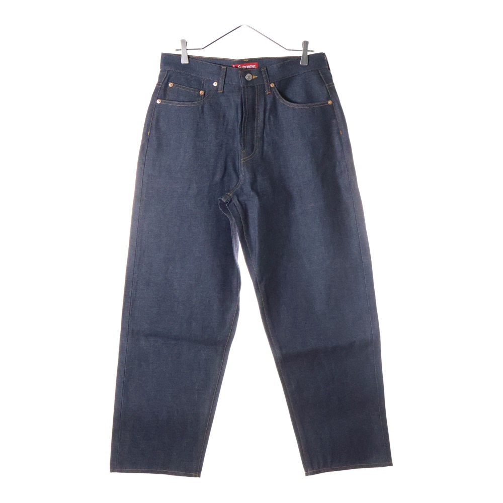 24SS Rigid Baggy Jean リジット バギー セルヴィッチ ジーンズ デニムパンツ インディゴ Sランク