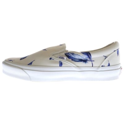 ×KITH 10th Vault OG Classic Slip-On LX Feathers キス 10周年記念 ボルト クラシック スリッポン LX フェザーズ ローカットスニーカー US10/28cm VN0A45JK6BW Sランク
