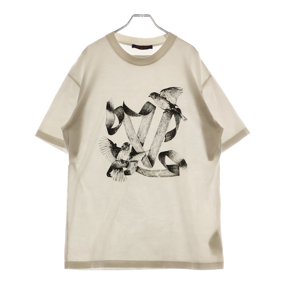 23AW フロントロゴ 半袖Tシャツカットソー ホワイト RM232 NPG HPY83W Bランク