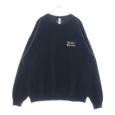23AW CREW NECK SWEAT SHIRT -TYPE 2 クルーネックスウェット トレーナー ブラック 23FWE-WMC-SS02 Bランク