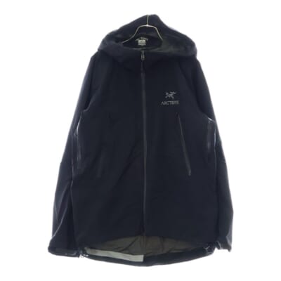 PACLITE SHELL GORE-TEX ゴアテックス マウンテンパーカー ジップアップナイロンジャケット ブラック 5783525190411 Cランク