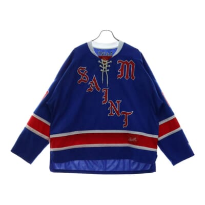 23SS GAMESHIRT ロングスリーブ ゲームシャツ 長袖 ブルー SM-S23-0000-034 Aランク