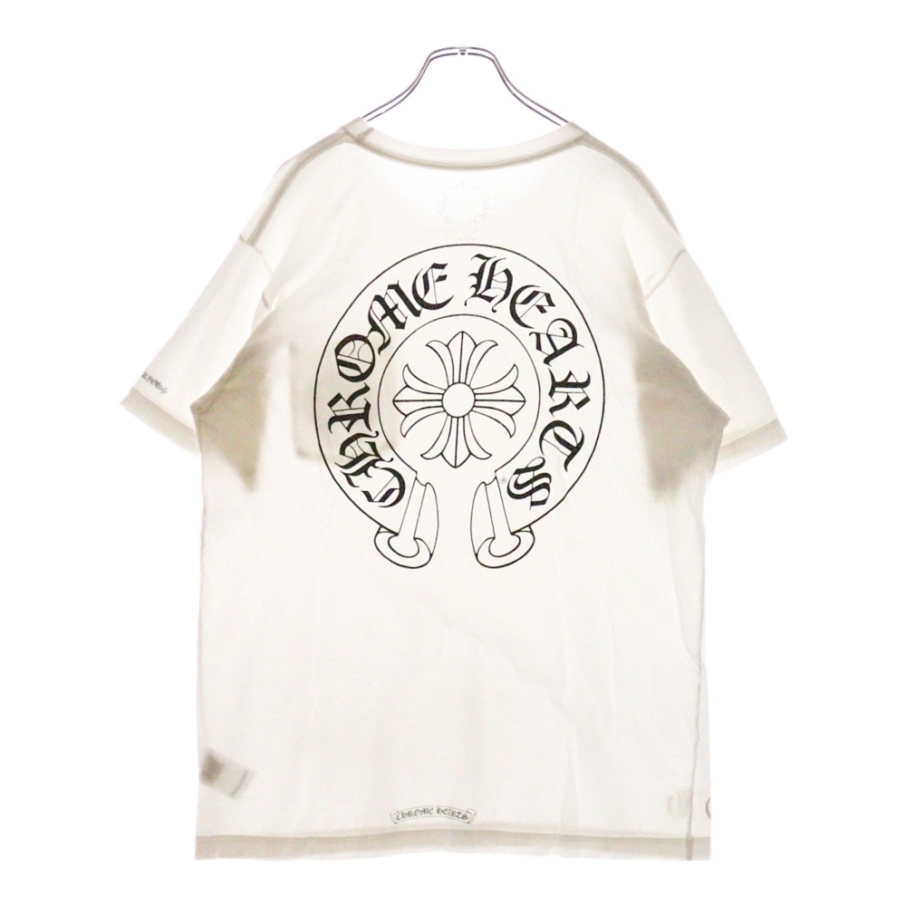 Horseshoe S/S Tee ホースシューロゴ半袖Tシャツ ホワイト Bランク