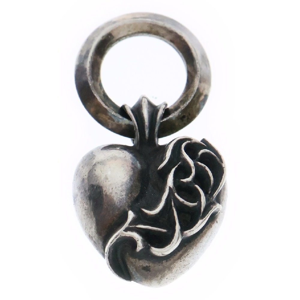 HEART PENDANT ハートペンダントトップ シルバー Bランク