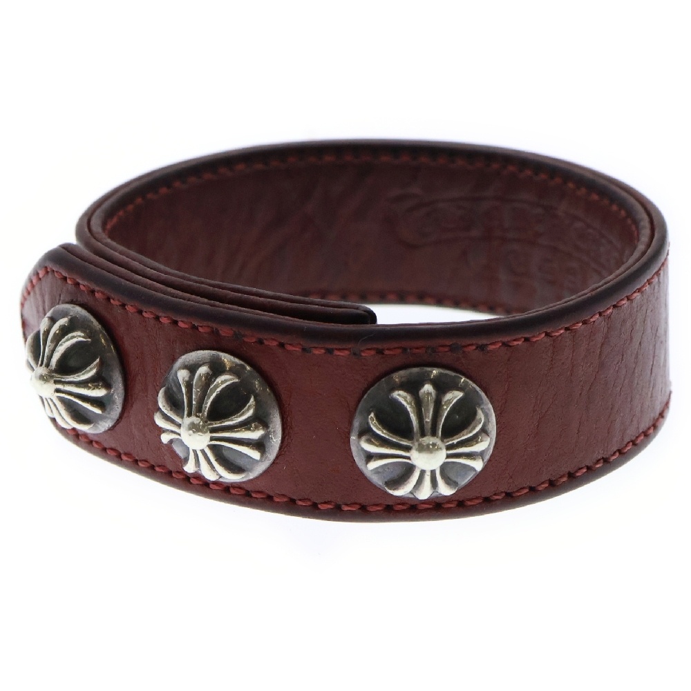 クロムハーツ3BTN 2SNP CRS クロスボール スナップボタン ブラック CHROME HEARTS クロムハーツ（原本有） 3BTN 2SNP CRS クロス