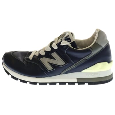 M996NCB ローカットスニーカー ネイビー US5/23cm Bランク