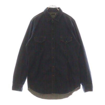 フロントスナップデニムシャツ 1803-5001-82-023 インディゴ Bランク
