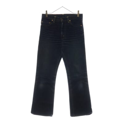 90s 517-0217 BIGE ブーツカットデニムパンツ インディゴ Bランク