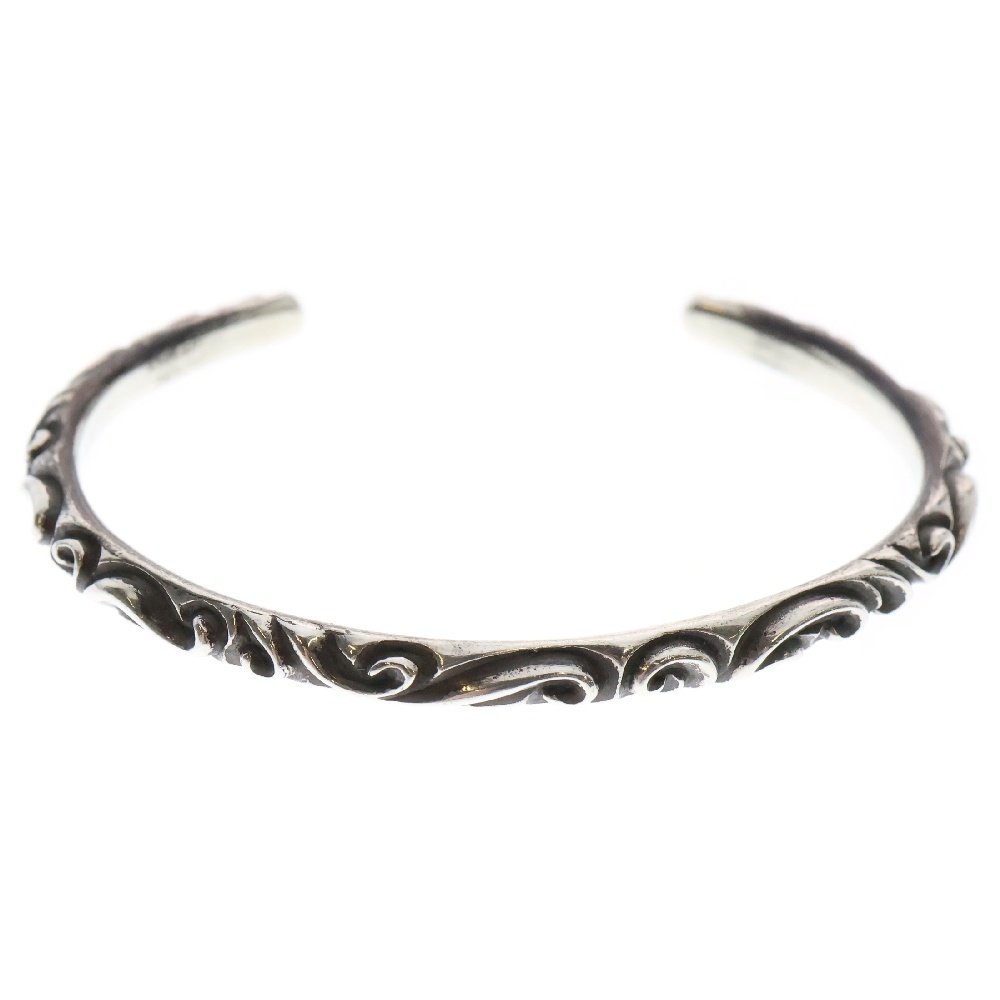 BANGLE SCROLL スクロールバンドバングル ブレスレット シルバー BCA127 Bランク