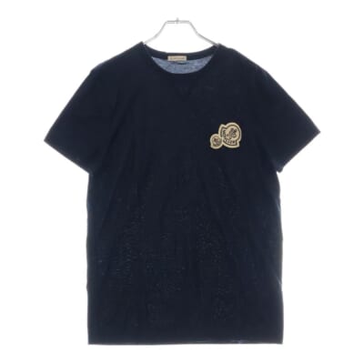 MAGLIA フロントロゴワッペン クルーネックス半袖Tシャツ ネイビー D20918032500 Bランク