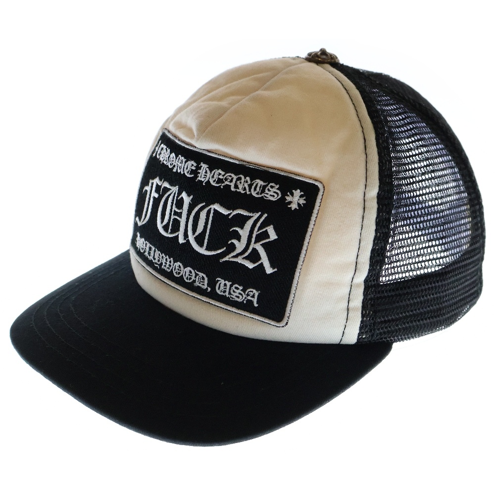 TRUCKER CAP トラッカーキャップ CHパッチクロスボール付メッシュキャップ 帽子 Bランク