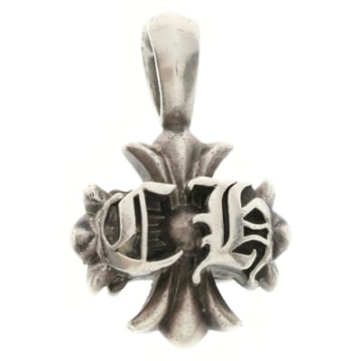 DOUBLE CH PLUS CHARM PENDANT ダブル CHプラス チャームペンダント シルバー Bランク