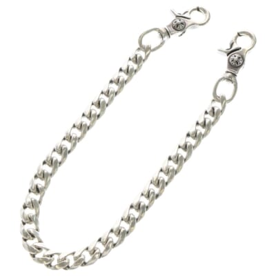 CLASSIC LONG-T/2クリップロングクラシック ウォレットチェーン シルバー BCA066 Aランク