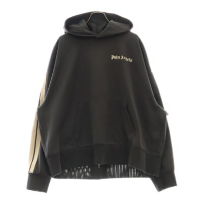 Logo Pullover Parka ロゴプリント スウェット プルオーバーパーカー グレー PMBD043F22FAB001 Bランク