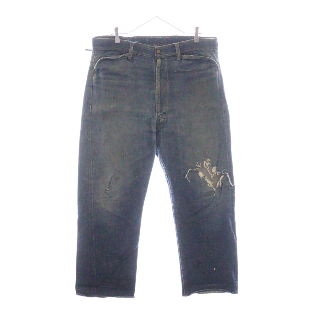 60S VINTAGE SEARS ROEBUCK VINTAGE シアーズローバック ヴィンテージ カムロックTALON ジップフライ フリスコデニムパンツ インディゴ Cランク